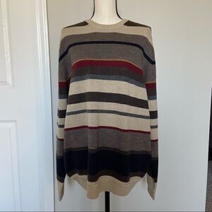 Vintage Oversized Nautica Striped Sweater